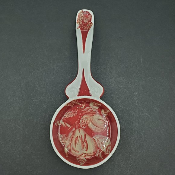 Waverly Garden Room Fruit Toile Spoon Rest Spoon Holder - Picture 2 of 7